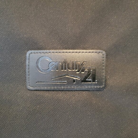 Tote Bag, Black, Size 14x17 (Barely Visible Century 21 Logo) - Picture 5 of 9